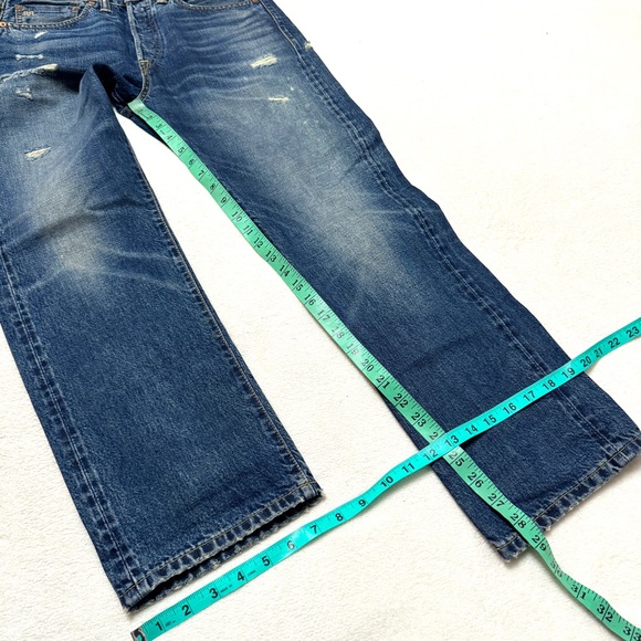 RRL Ralph Lauren Double RL sz 27 Selvedge Boyfriend Boy Fit Jeans Womens Austin - Picture 10 of 11